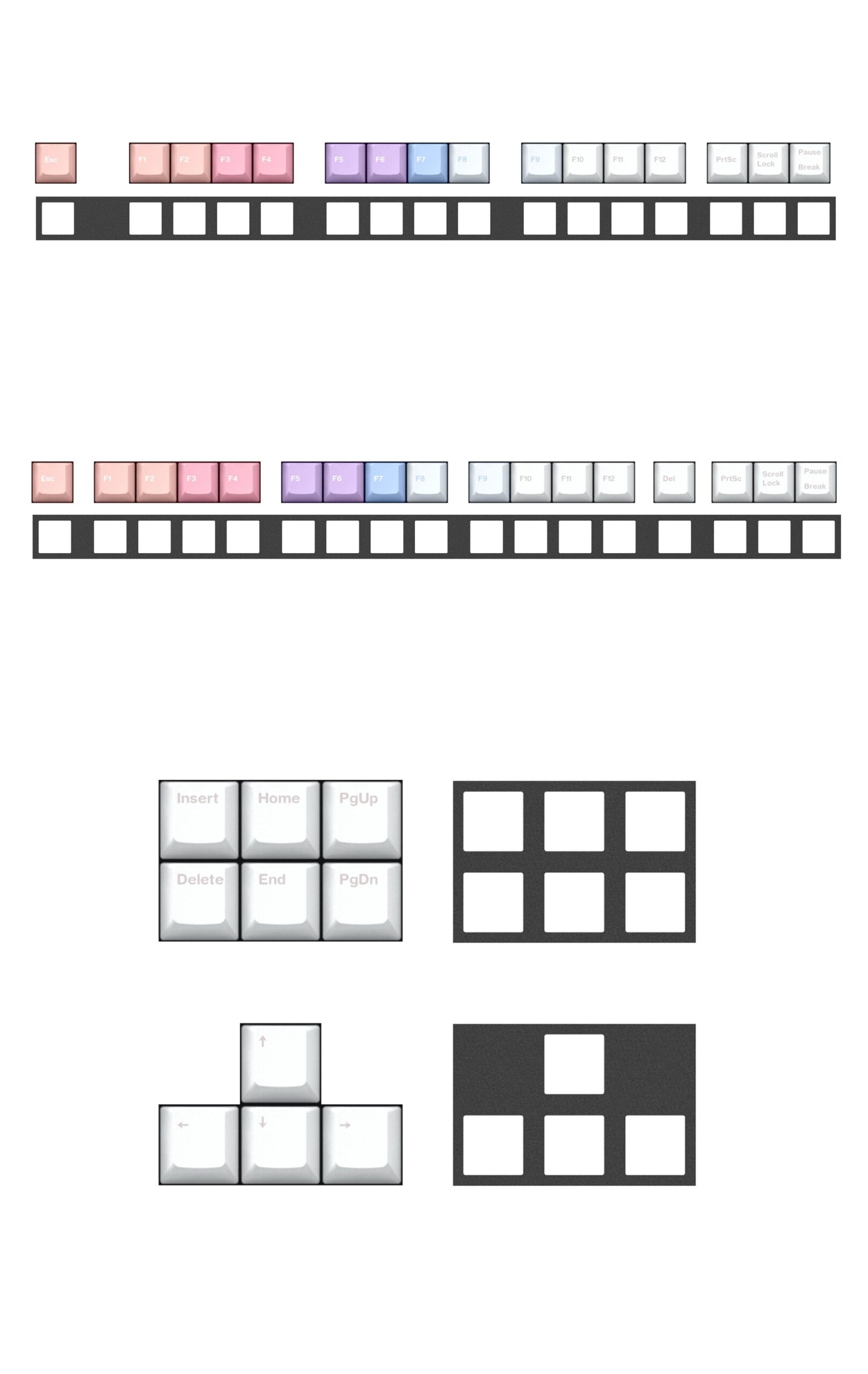 KBDfans 80% PCB Foams For Customized Mechanical Keyboard