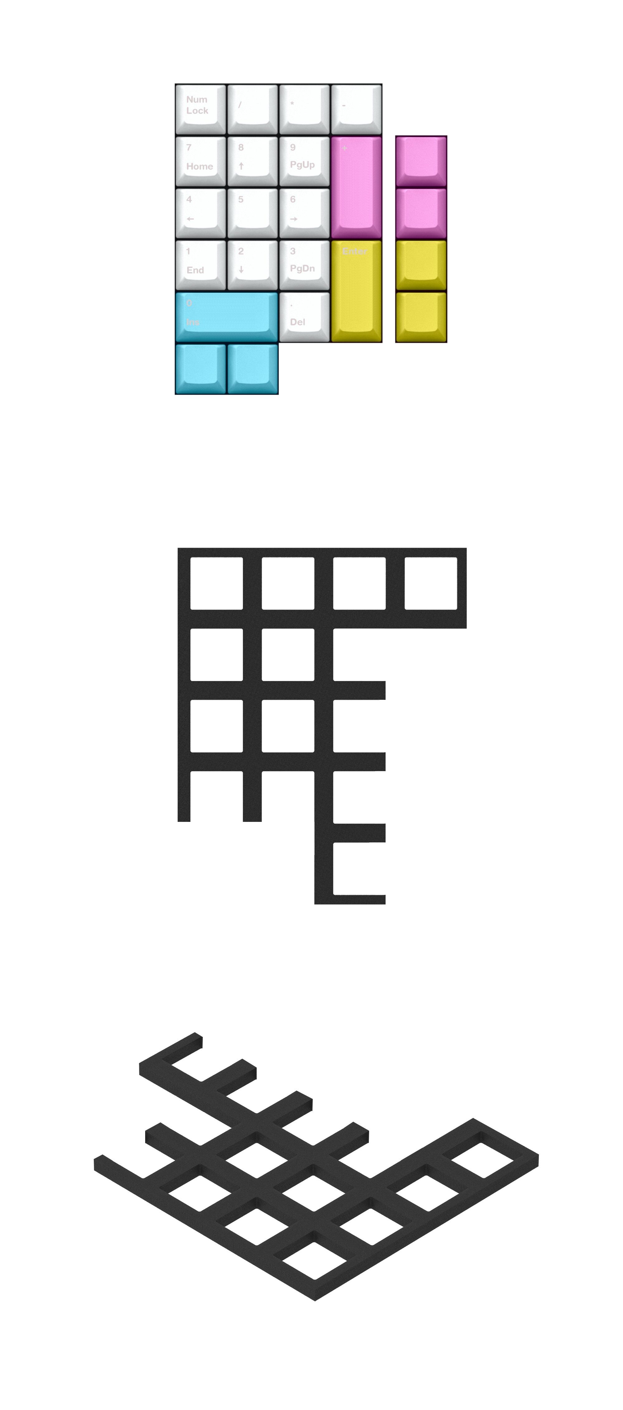 KBDPad Mark II PCB Foam KBDPad Mark II PCB Foam