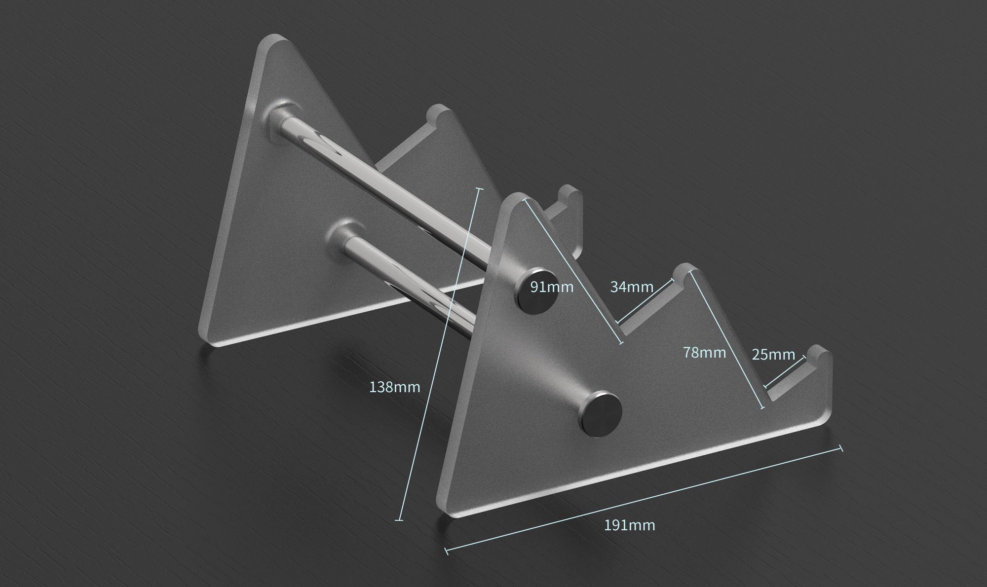 KBDfans Acrylic Mechanical Keyboard Stand