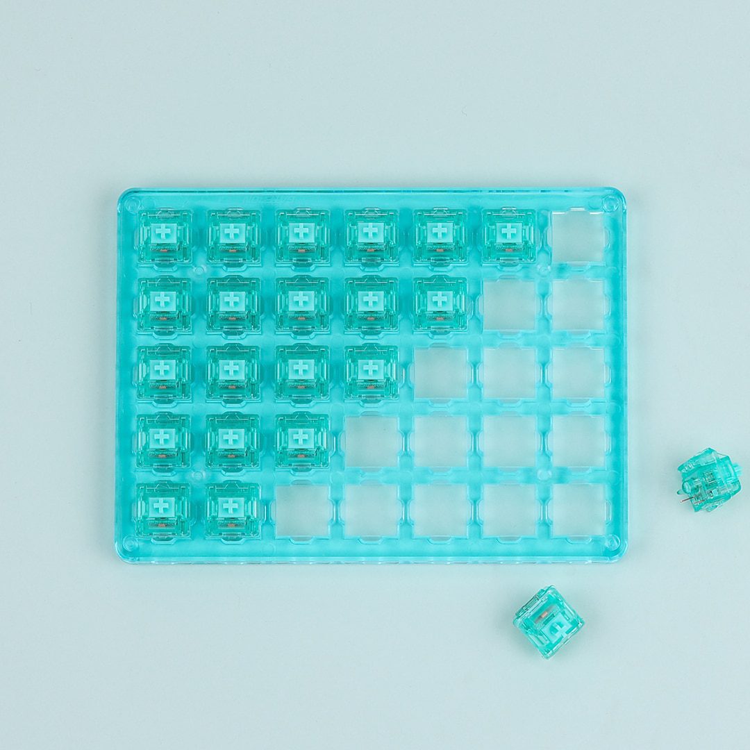Gateron Acrylic Switches Tester Stand Hold 35 switches Gateron Acrylic Switches Tester Stand Hold 35 switches
