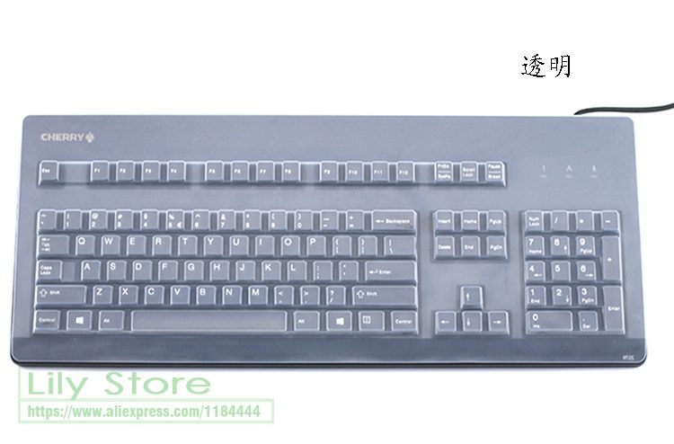 For Cherry G80-3000 G80 3000 3494 G80-3494 Silicone mechanical Desktop PC keyboard Cover Protector Dust Cover Film For Cherry G80-3000 G80 3000 3494 G80-3494 Silicone mechanical Desktop PC keyboard Cover Protector Dust Cover Film