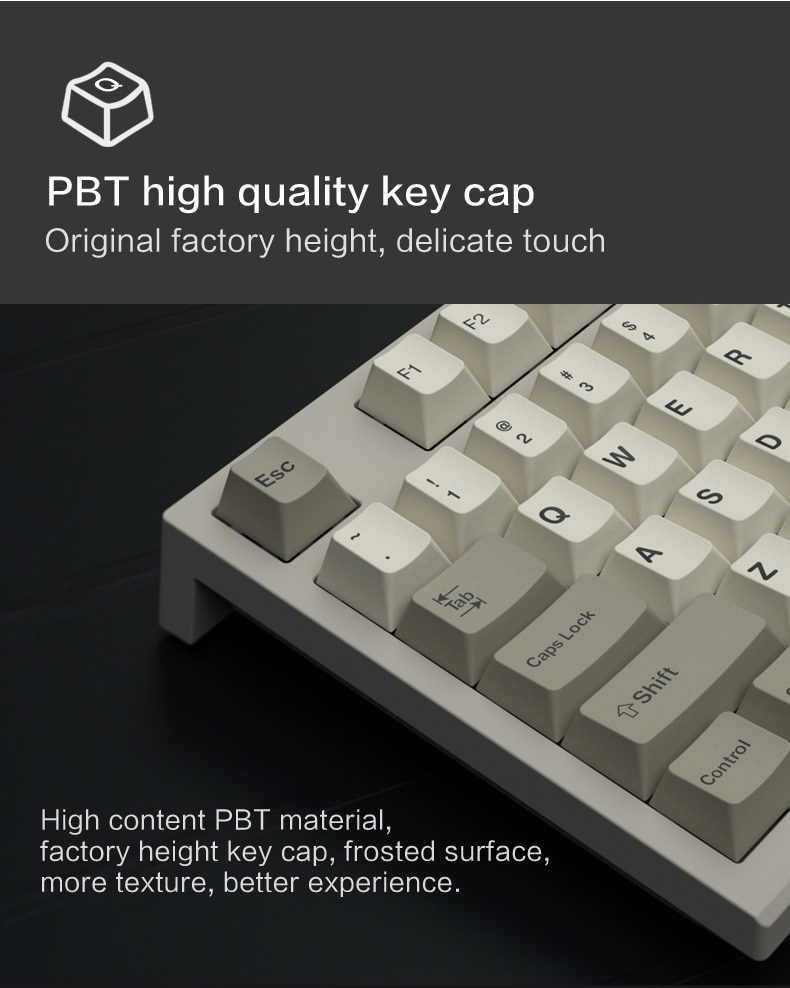 FL·ESPORTS FL980 98-Key Mechanical Keyboard Single-Mode Wired Six-Key Hot-Swappable Version Game Office Dedicated FL·ESPORTS FL980 98-Key Mechanical Keyboard Single-Mode Wired Six-Key Hot-Swappable Version Game Office Dedicated