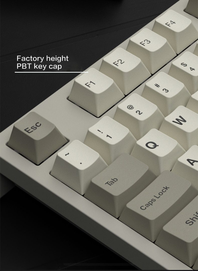 FL·ESPORTS FL980 98-Key Mechanical Keyboard Single-Mode Wired Six-Key Hot-Swappable Version Game Office Dedicated FL·ESPORTS FL980 98-Key Mechanical Keyboard Single-Mode Wired Six-Key Hot-Swappable Version Game Office Dedicated