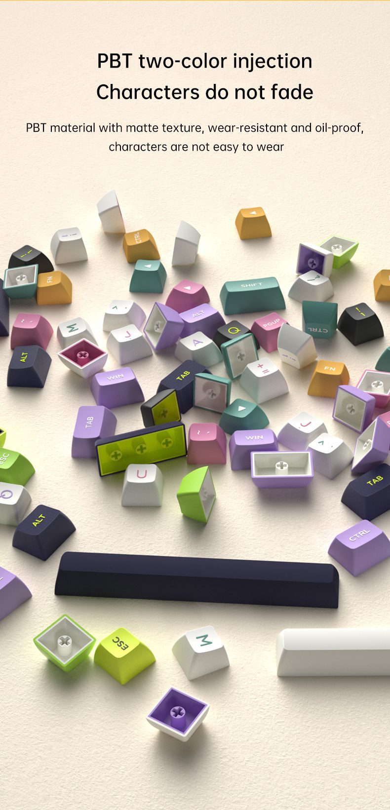 FL·ESPORTS FL680 Three-Mode Mechanical Keyboard 68 Keys RGB Hot-Swappable 2.4G Wireless Bluetooth Wired Win/Mac/iPad