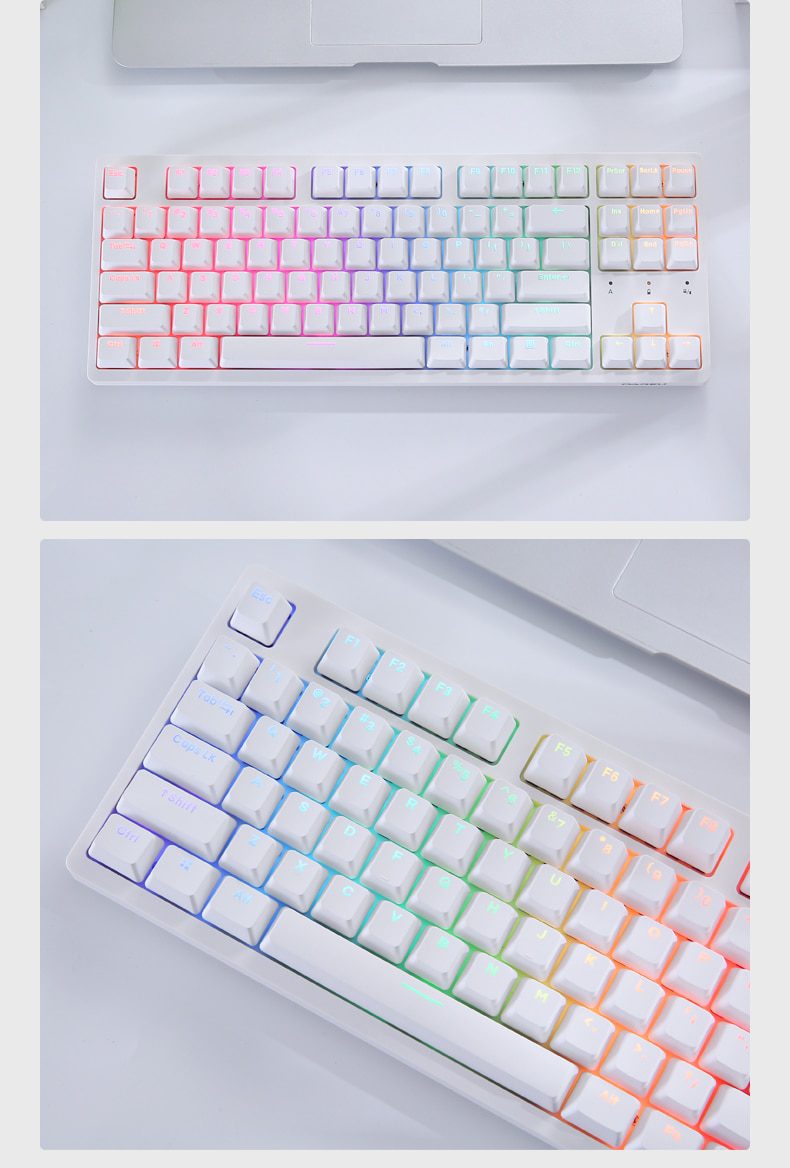 Dareu A87 Tri-mode Connection 100% Hotswap RGB LED Backlit Mechanical Gaming Keyboard With Customized Violet Gold or Sky Switch Dareu A87 Tri-mode Connection 100% Hotswap RGB LED Backlit Mechanical Gaming Keyboard With Customized Violet Gold or Sky Switch