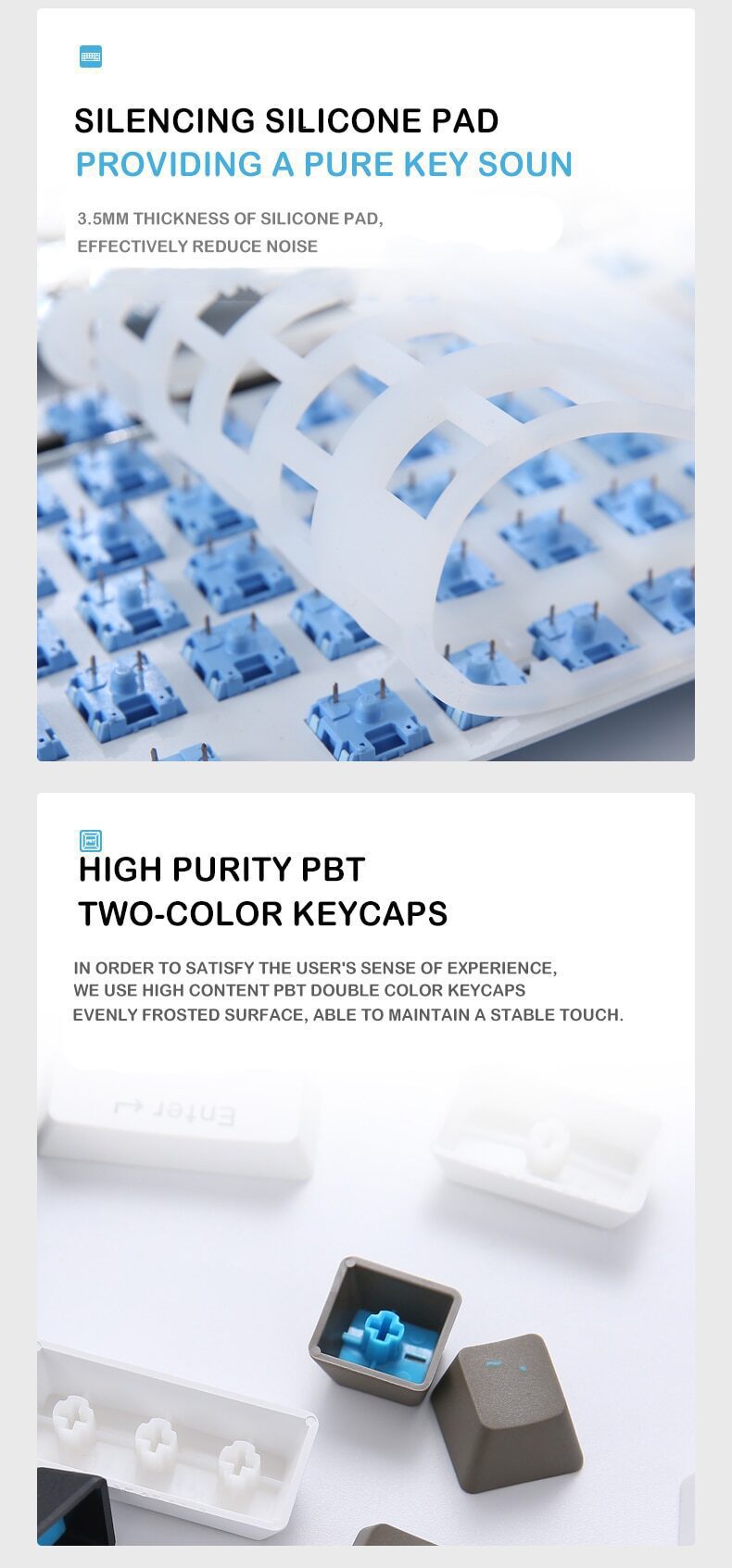 Dareu A87 Tri-mode Connection 100% Hotswap RGB LED Backlit Mechanical Gaming Keyboard With Customized Violet Gold or Sky Switch Dareu A87 Tri-mode Connection 100% Hotswap RGB LED Backlit Mechanical Gaming Keyboard With Customized Violet Gold or Sky Switch