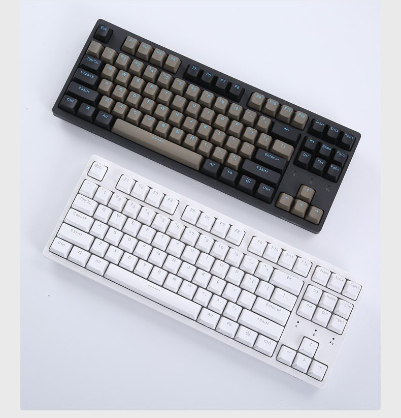 Dareu A87 Tri-mode Connection 100% Hotswap RGB LED Backlit Mechanical Gaming Keyboard With Customized Violet Gold or Sky Switch Dareu A87 Tri-mode Connection 100% Hotswap RGB LED Backlit Mechanical Gaming Keyboard With Customized Violet Gold or Sky Switch