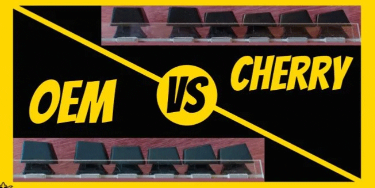 Cherry profile keycaps