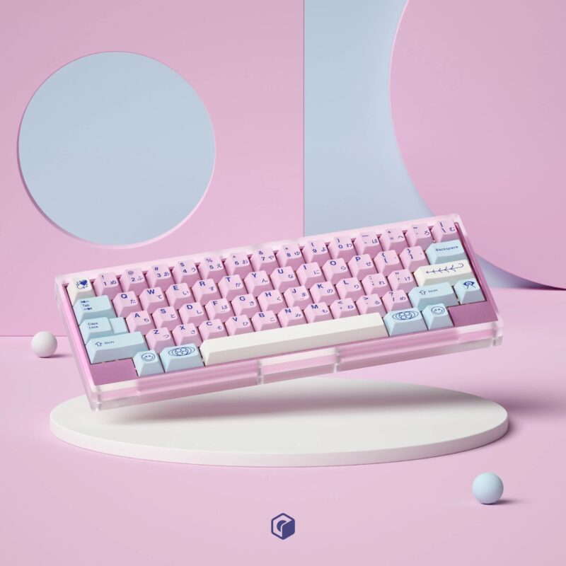 pink keycaps