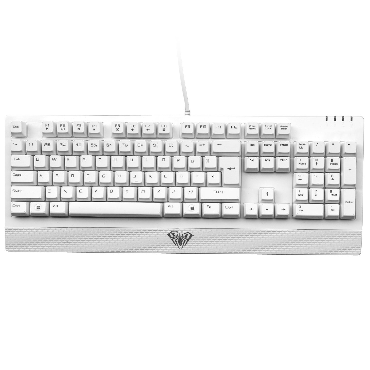 White Mechanical Keyboard