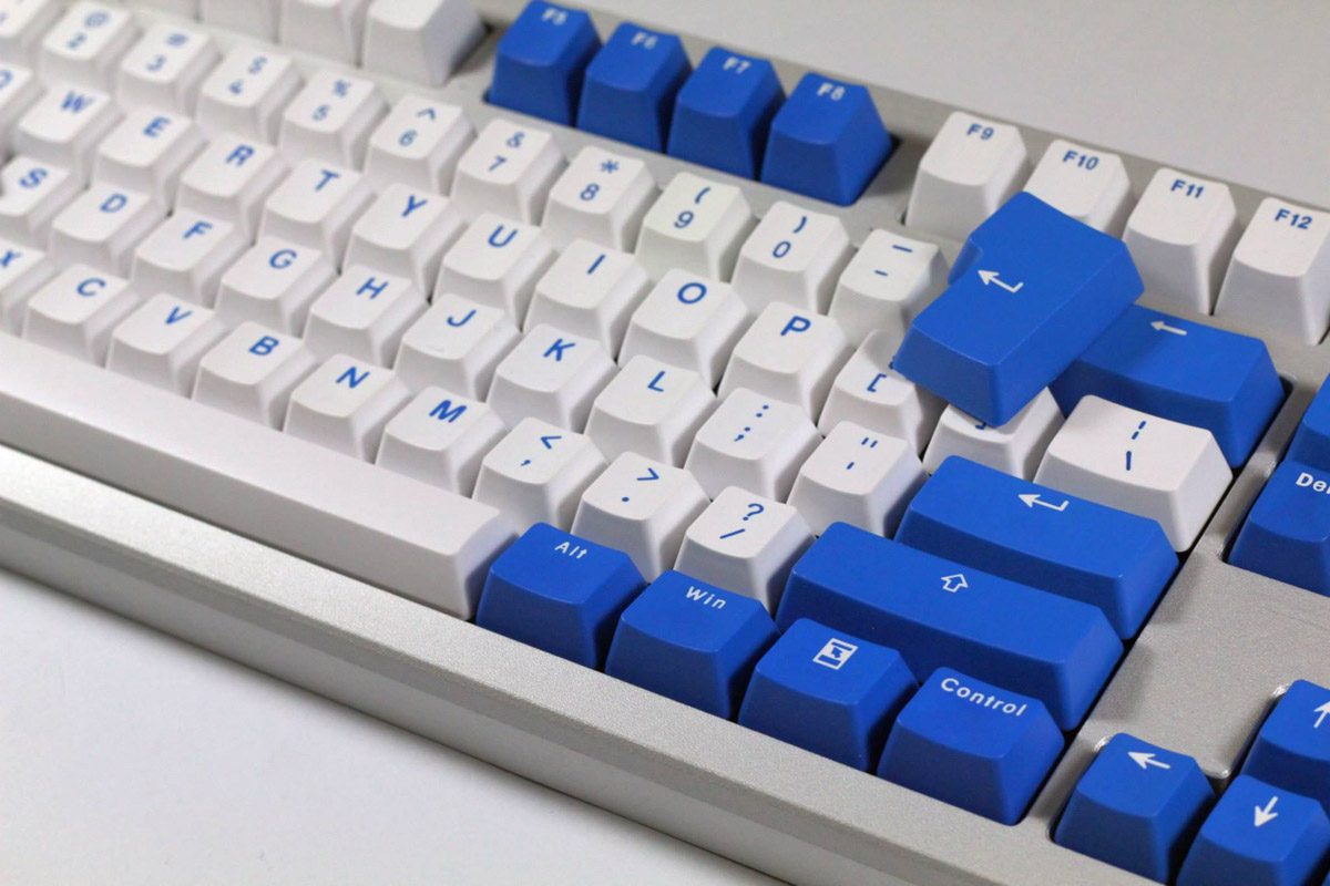 Blue Keycaps
