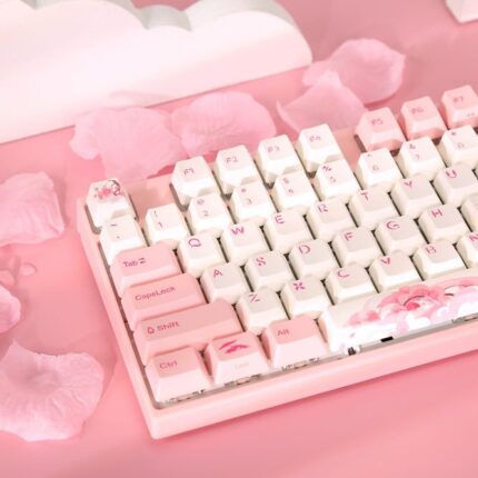 VARMILO VA Series V2Sakura R2 87keys Wired Mechanical Keyboard