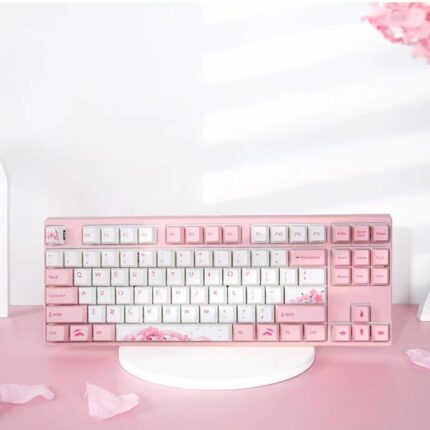 VARMILO VD Series Sakura R2 87keys Dual Mode Mechanical Keyboard