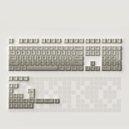 AKKO Cool Gray / Warm Gray Cherry Keycaps